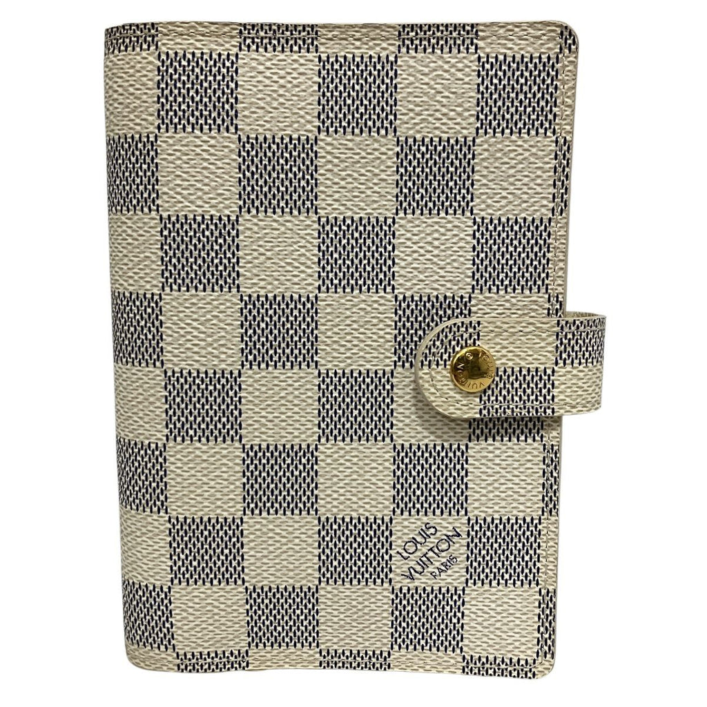 Louis Vuitton Agenda PM Damier Azur Notebook Canvas
