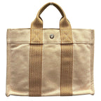 Hermes Fourre Tout PM Handbag Cotton Canvas — view 2