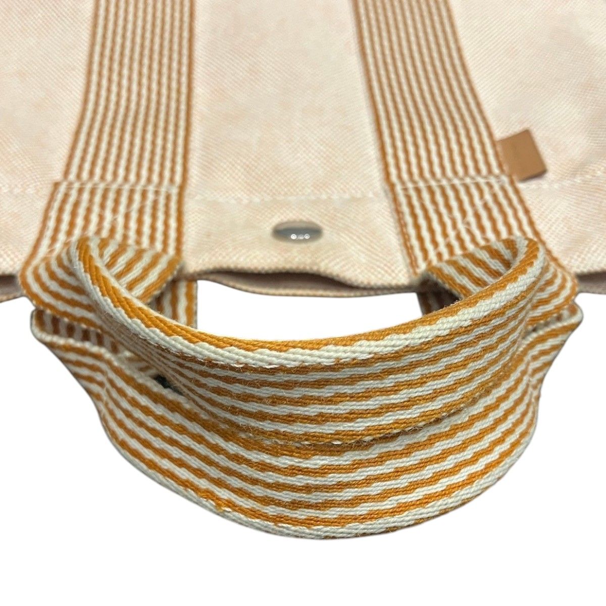 Hermes Fourre Tout PM Handbag Cotton Canvas — view 9