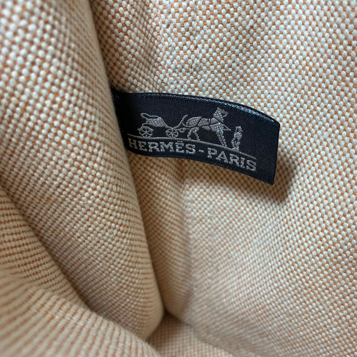 Hermes Fourre Tout PM Handbag Cotton Canvas — view 4