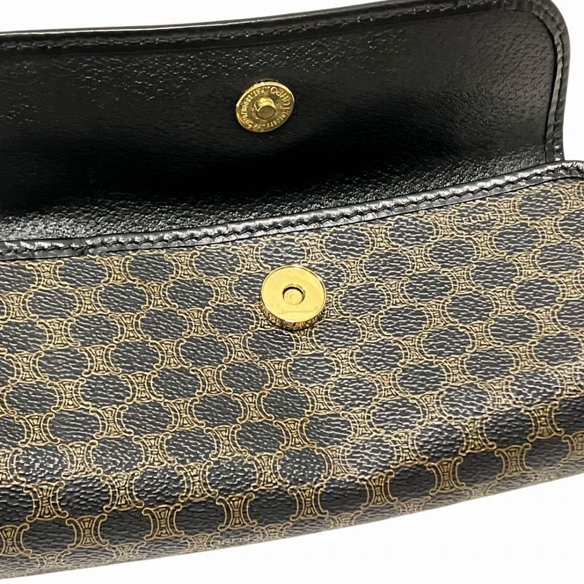 Celine Macadam Handbag Black — view 9