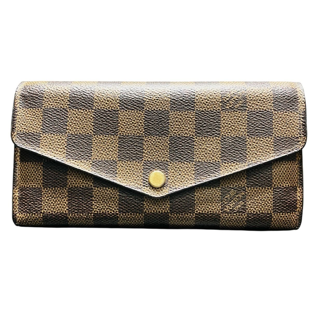 Louis Vuitton Portefeuille Sarah Damier Wallet Canvas