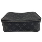Louis Vuitton Trousse PM Monogram Eclipse Pouch Canvas