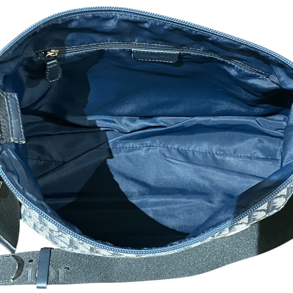 Dior Trotter Shoulder Bag Canvas Leather — view 8