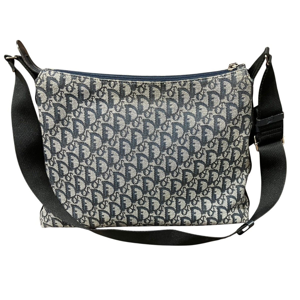 Dior Trotter Shoulder Bag Canvas Leather — view 2