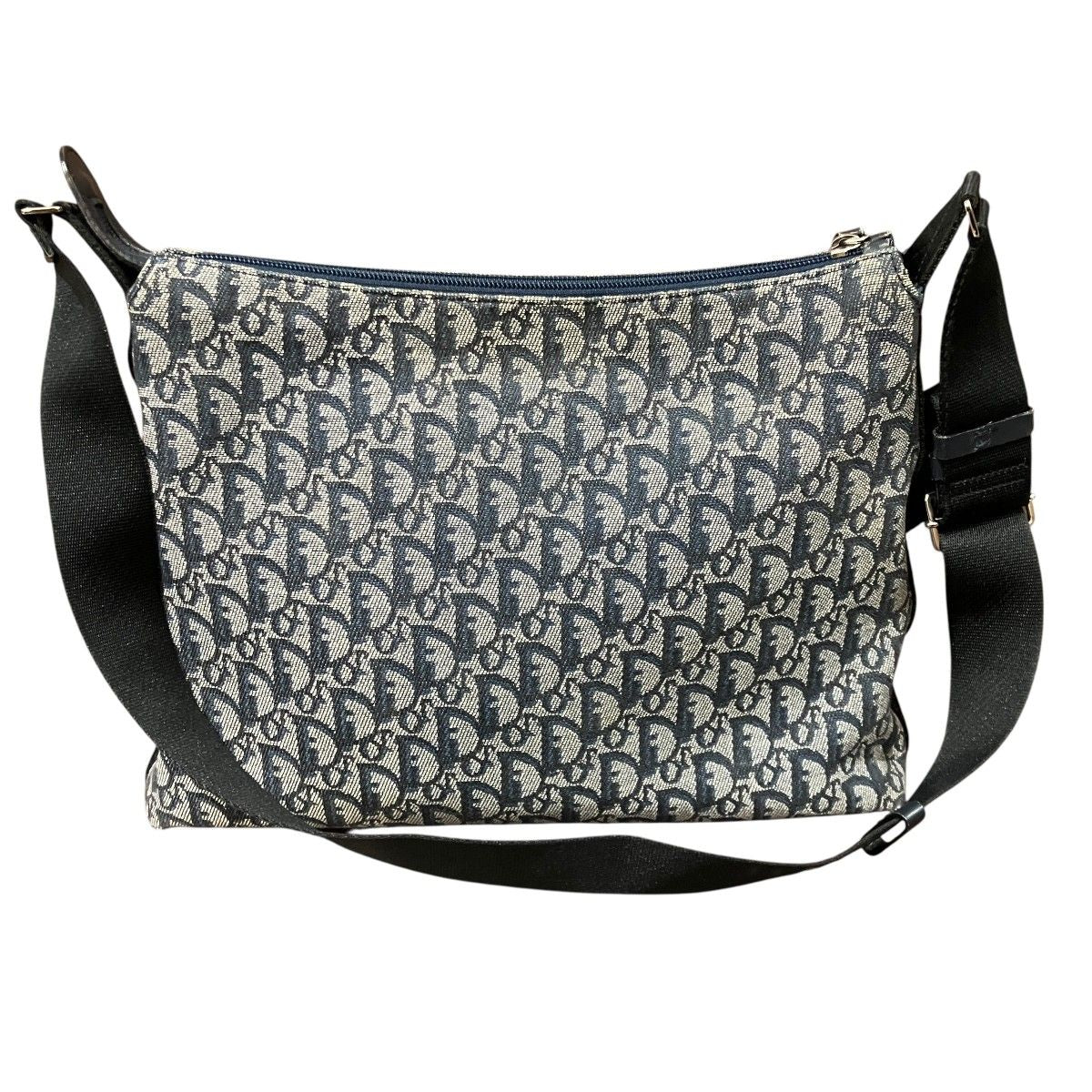 Dior Trotter Shoulder Bag Canvas Leather — view 2