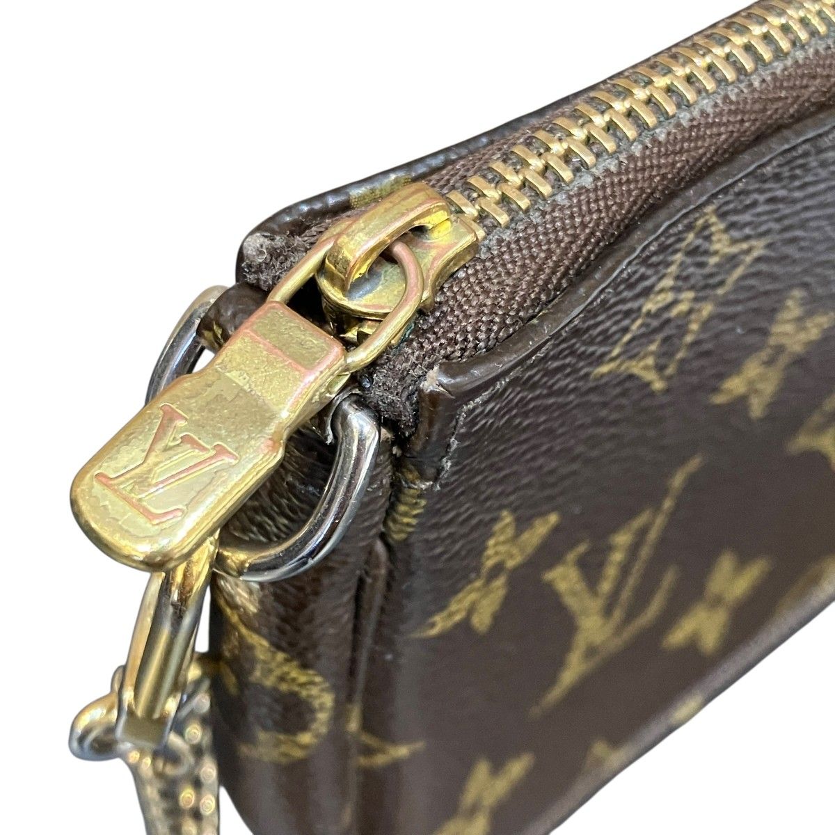 Louis Vuitton Mini Pochette Monogram Canvas Shoulder — view 6
