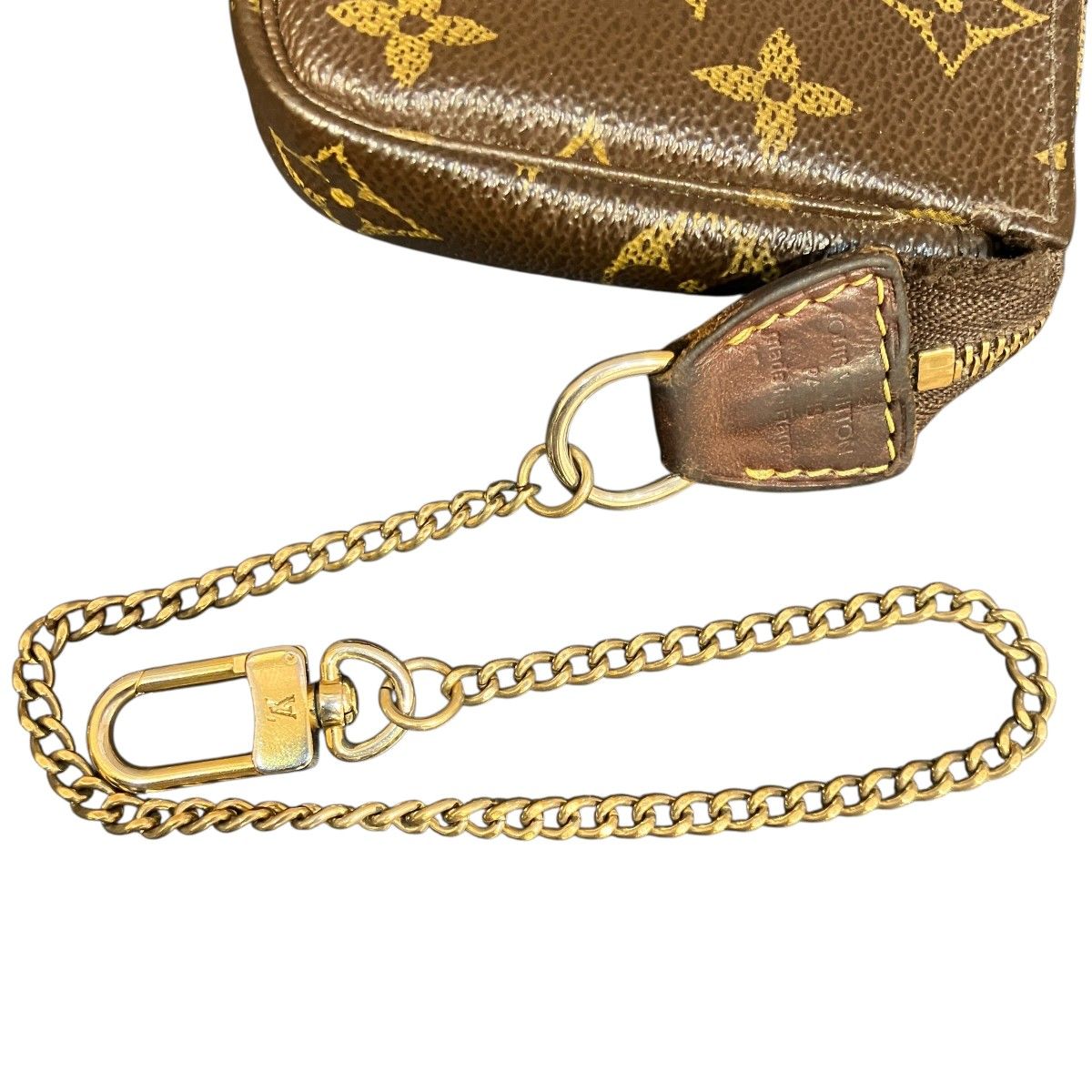 Louis Vuitton Mini Pochette Monogram Canvas Shoulder — view 9