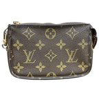 Louis Vuitton Mini Pochette Monogram Canvas Shoulder — view 2