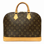 Louis Vuitton Alma Monogram Handbag Canvas