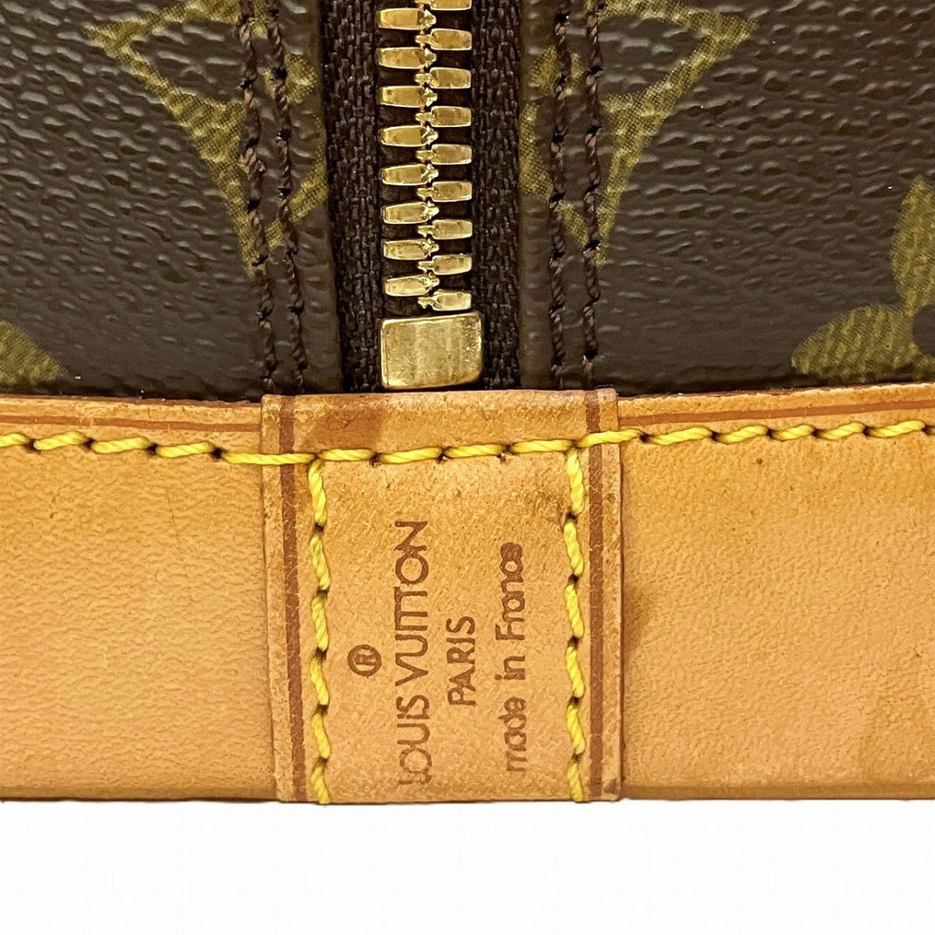 Louis Vuitton Alma Monogram Handbag Canvas — view 4