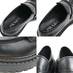 Prada Triangle Logo Loafers Black 070 7 — view 7