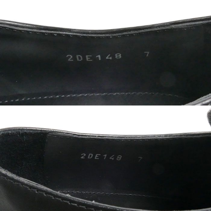 Prada Triangle Logo Loafers Black 070 7 — view 6