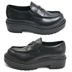 Prada Triangle Logo Loafers Black 070 7 — view 4