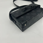 Louis Vuitton Shoulder Bag Monogram Eclipse Steamer Wearable Wallet Black — view 8