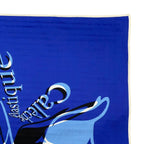Hermes Silk Scarf Carre 90 Gavroche Elastic Blue Black White Caleche Elastique — view 4