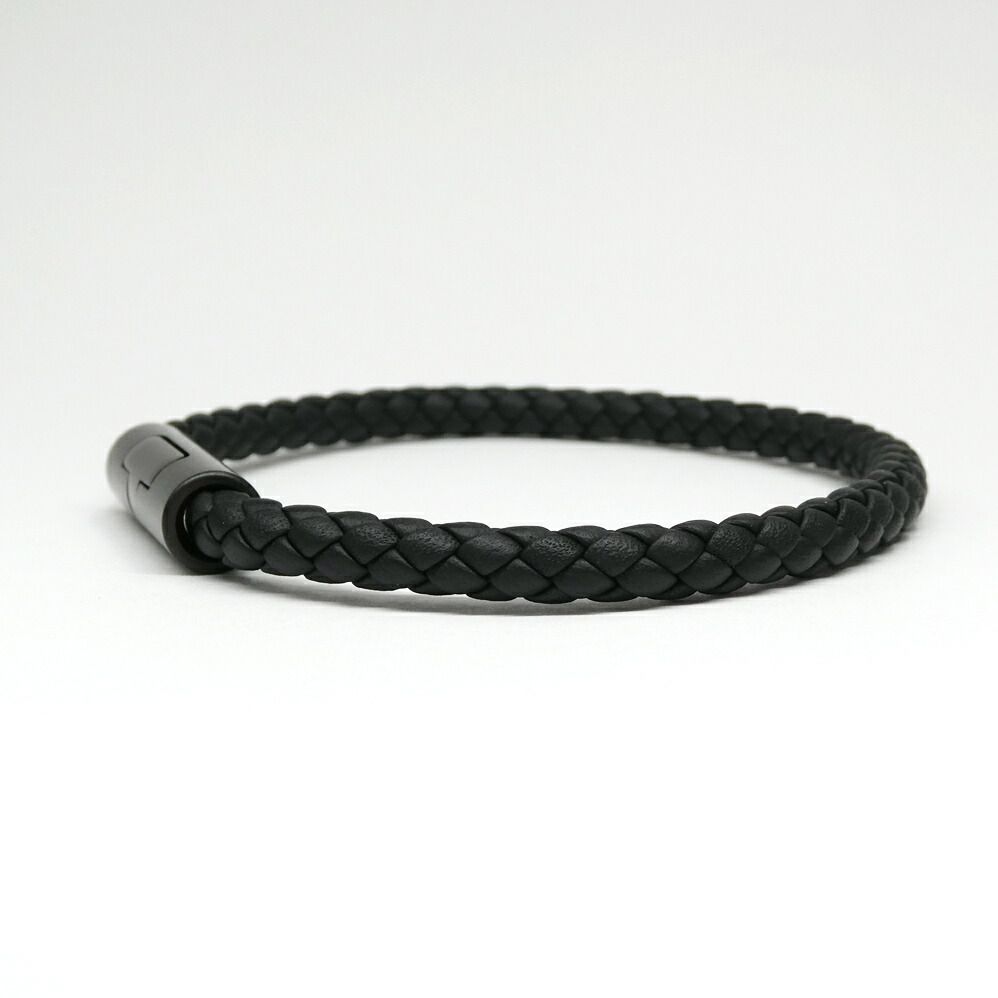 Hermes Bracelet Puzzle So Black Leather Metal Logo — view 2