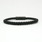 Hermes Bracelet Puzzle So Black Leather Metal Logo — view 4