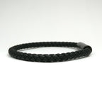 Hermes Bracelet Puzzle So Black Leather Metal Logo — view 3