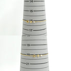 Louis Vuitton Bracelet Petit Gold Metal Strass — view 8