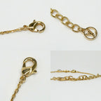 Louis Vuitton Bracelet Petit Gold Metal Strass — view 7