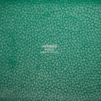 Hermes Picotin Lock PM Handbag Vert Vertigo Green Silver Taurillon Clemence — view 5