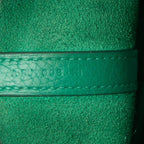 Hermes Picotin Lock PM Handbag Vert Vertigo Green Silver Taurillon Clemence — view 6