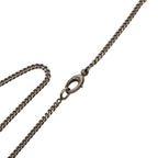 Gucci Crest Round Coin Chain Pendant Silver — view 5