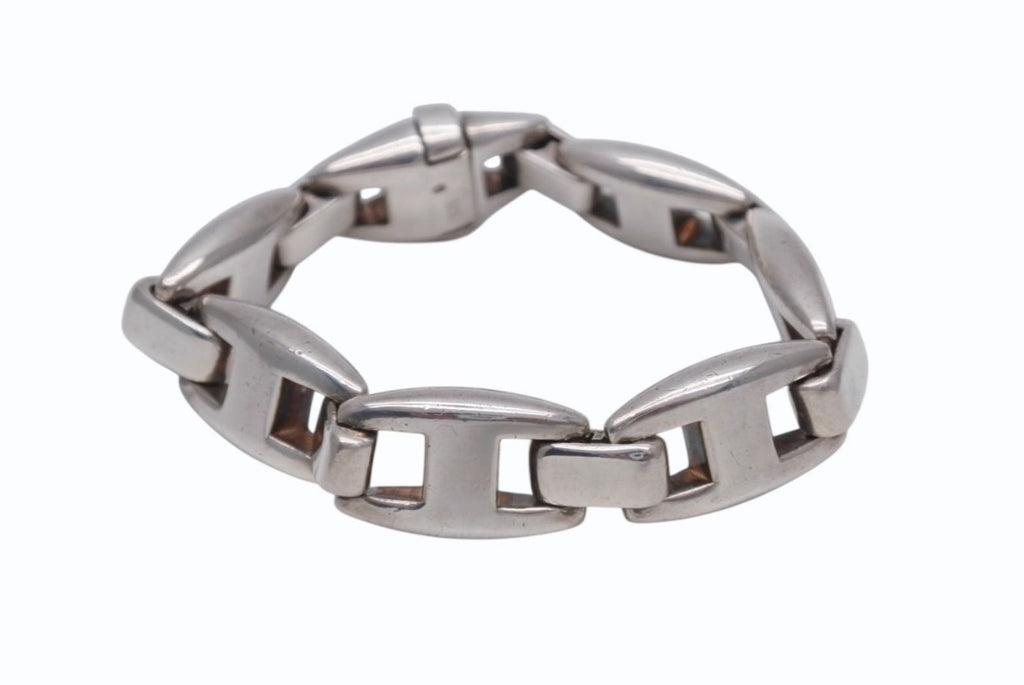 Hermes Cassiopeia Bracelet 6 Links Silver — view 4