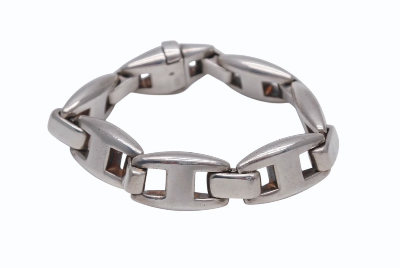 Hermes Cassiopeia Bracelet 6 Links Silver — view 4