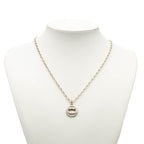 Gucci Double GG Logo Chain Pendant Silver — view 6