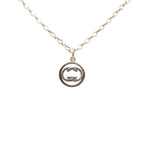 Gucci Double GG Logo Chain Pendant Silver — view 2