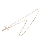 Gucci Logo Cross Chain Pendant 925 Sterling Silver — view 3