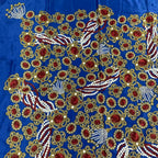 Chanel Super Large Cm Silk Scarf Gem Pattern Multicolor — view 4