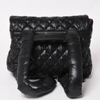 Chanel Coco Cocoon Backpack Leather Black Silver — view 2
