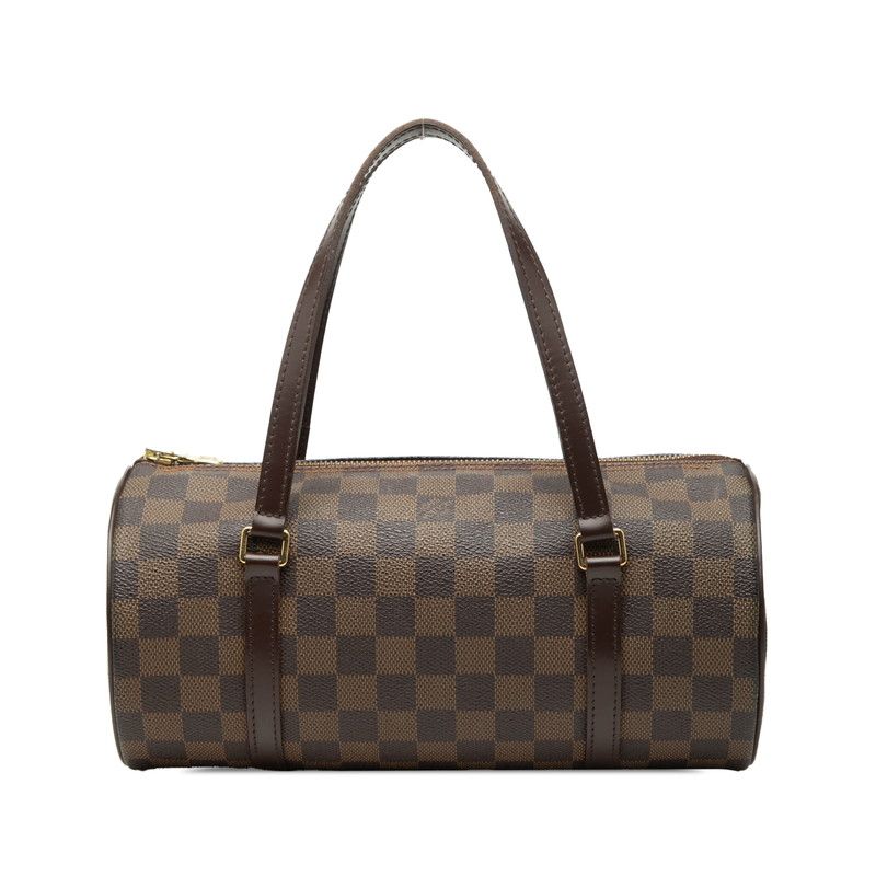 Louis Vuitton Damier Papillon 26 Handbag Brown Leather