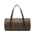 Louis Vuitton Damier Papillon 26 Handbag Brown Leather