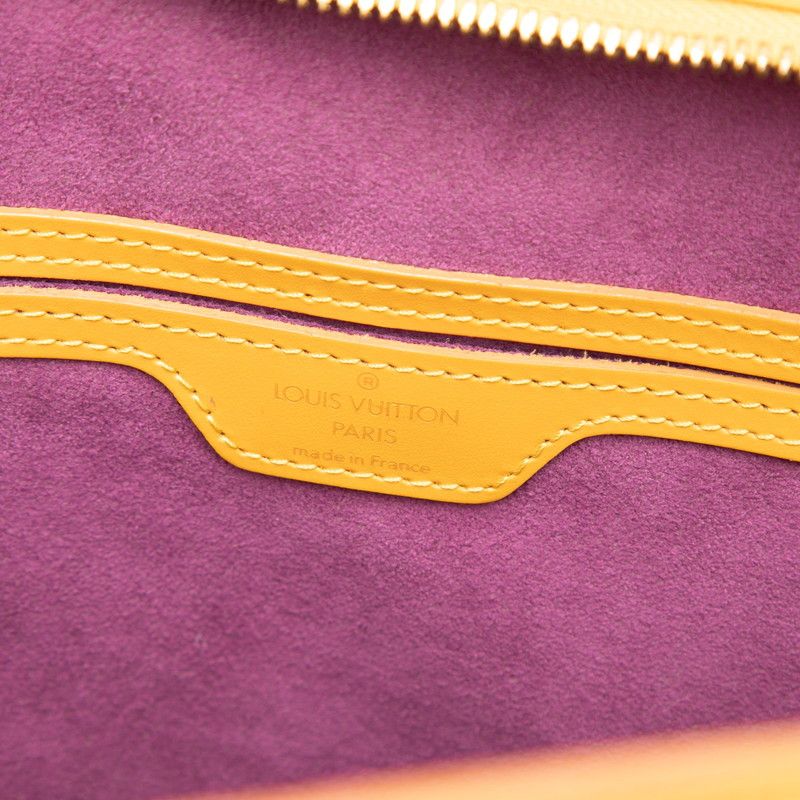 Louis Vuitton Epi Gobelin Backpack Tassili Yellow Leather — view 5