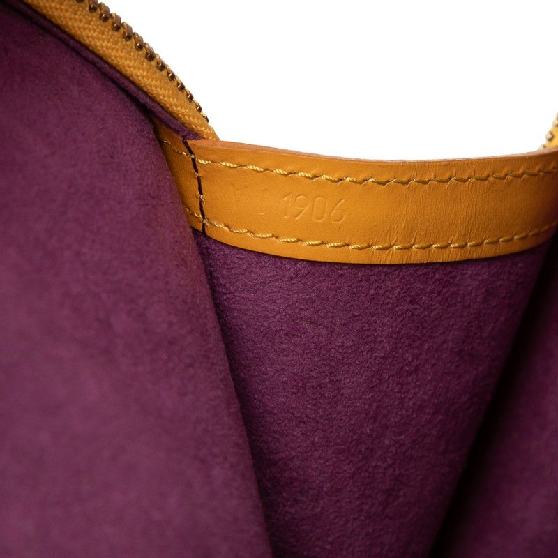 Louis Vuitton Epi Gobelin Backpack Tassili Yellow Leather — view 6