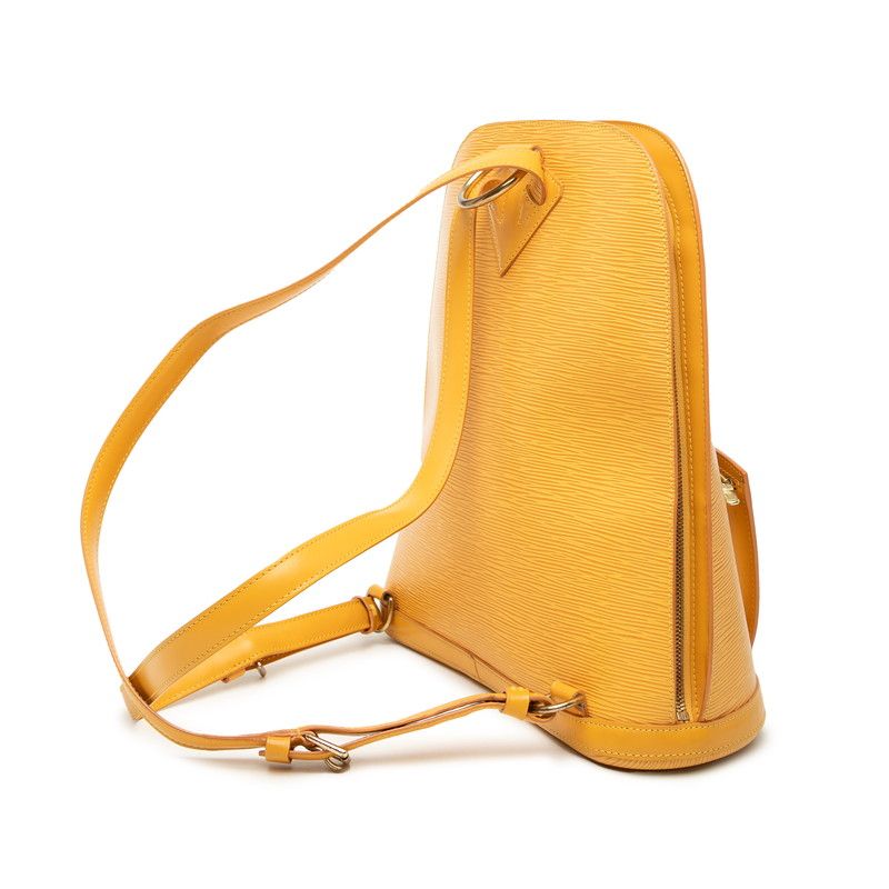 Louis Vuitton Epi Gobelin Backpack Tassili Yellow Leather — view 2