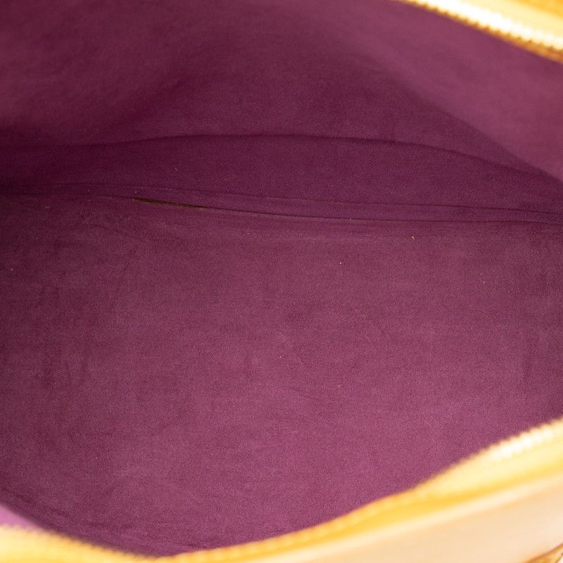 Louis Vuitton Epi Gobelin Backpack Tassili Yellow Leather — view 4