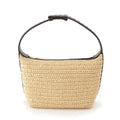 Bottega Veneta Mini Wallace Raffia Basket Intrecciato Shoulder Bag Brown