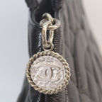 Chanel Black Caviar Silver Reissue Tote — view 6
