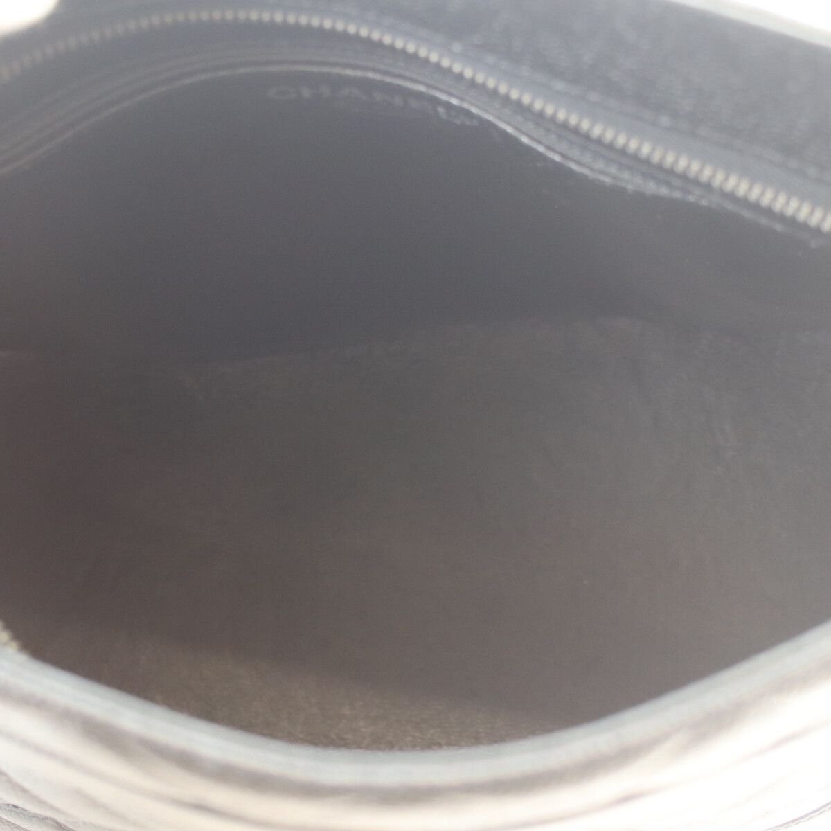 Chanel Black Caviar Silver Reissue Tote — view 8