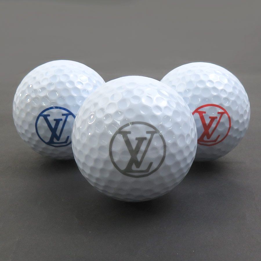 Louis Vuitton Golf Ball Case Monogram Eclipse Set Andrus — view 5
