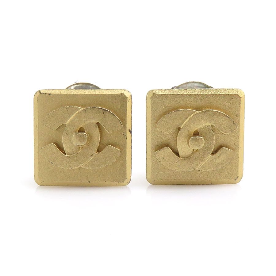 Chanel Earrings CC Logo