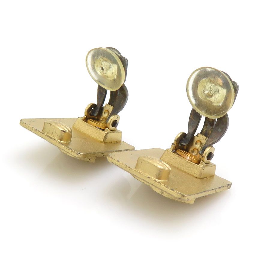 Chanel Earrings CC Logo — view 6