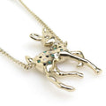 Chanel Necklace Bambi Gold