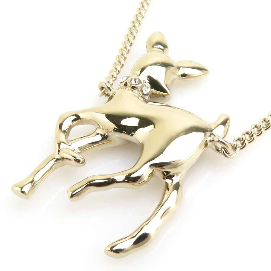 Chanel Necklace Bambi Gold — view 3