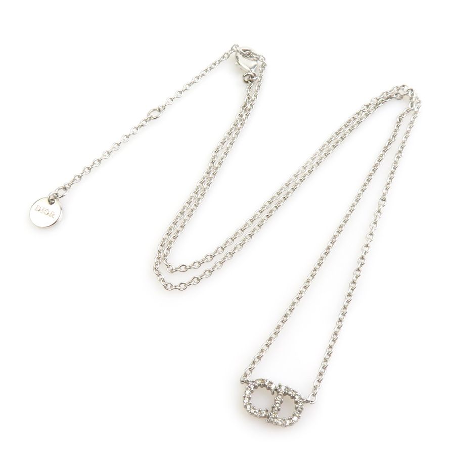 Dior Necklace Silver — view 2